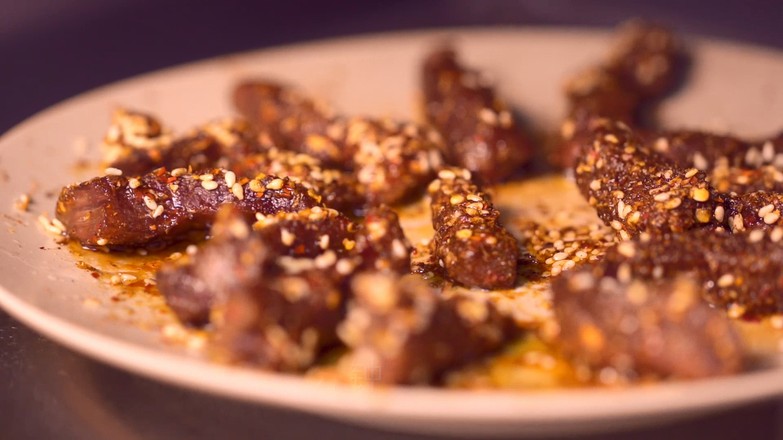 Microwave Spicy Beef Jerky recipe