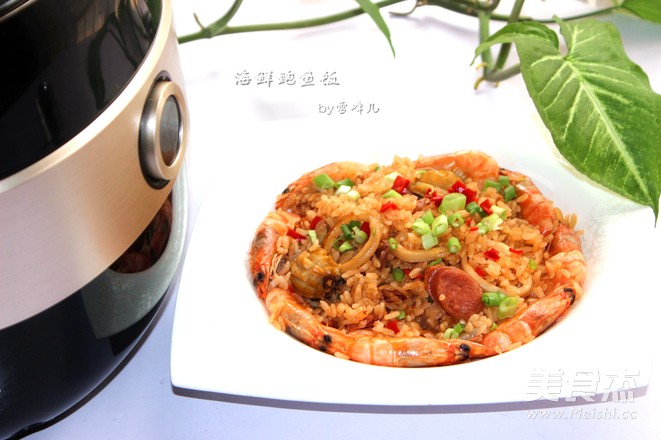 Seafood Abalone Rice recipe