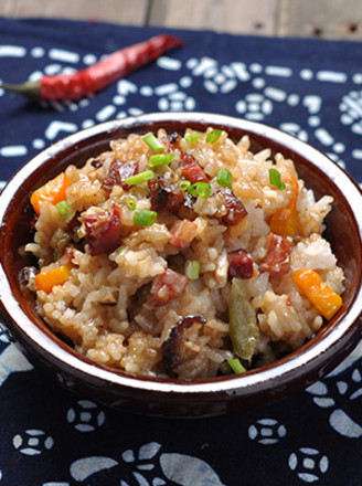 Qiu Yingying's Improved Version of Bacon Rice