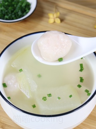 Winter Melon Fish Ball Soup recipe