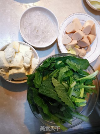 Cabbage Tofu Soup recipe