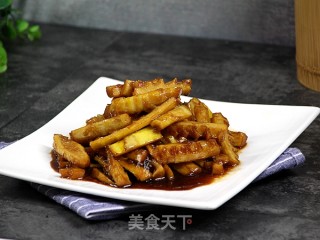 Braised Spring Bamboo Shoots in Oil recipe