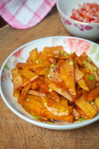Braised Spring Bamboo Shoots in Oil