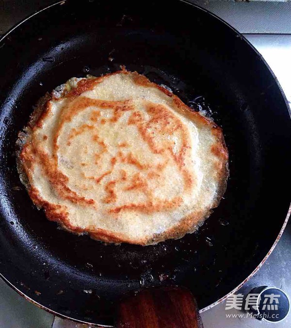 Bean Paste Egg Scallion Pancake recipe