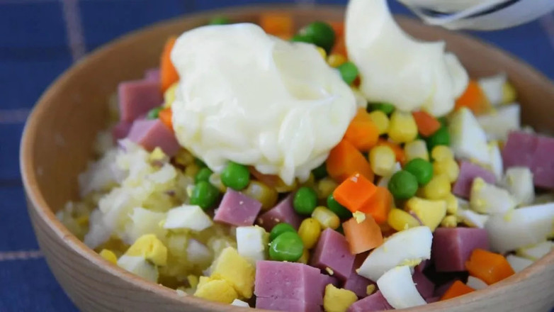 Mashed Potato Salad recipe