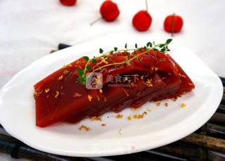 Osmanthus Hawthorn Cake-zero-additive Healthy Dessert Appetizer Essential recipe