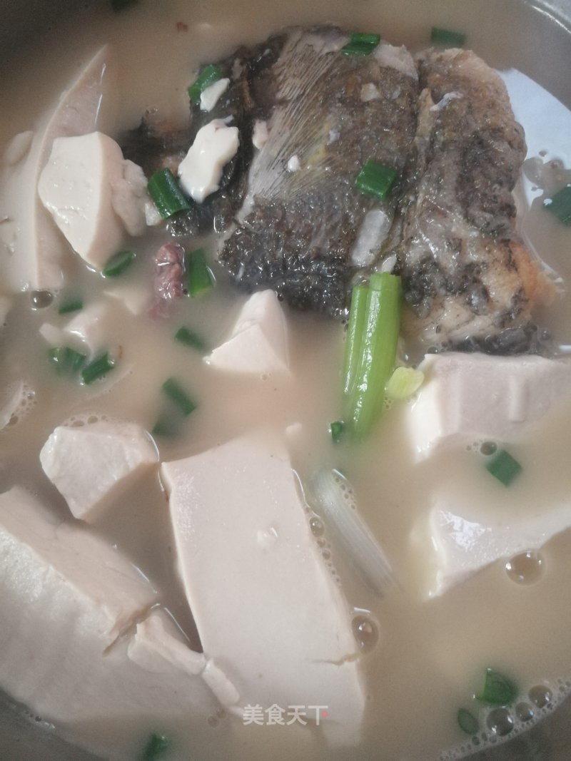*reunion Rice* Fish Head Tofu Soup recipe