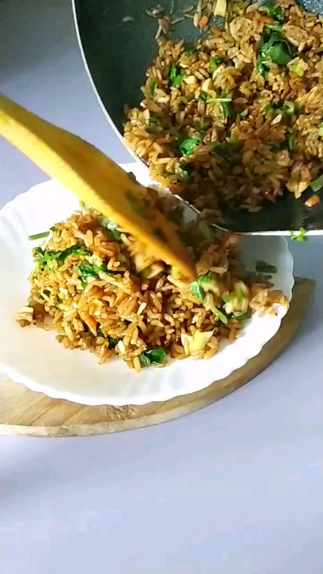 Fried Rice with Sweet Noodle Sauce and Salted Duck Egg