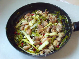 Pickled Bean Chicken recipe