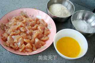 Crispy Chicken Rice Flower recipe