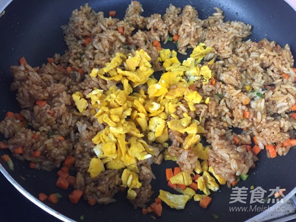 Soy Sauce Fried Rice recipe