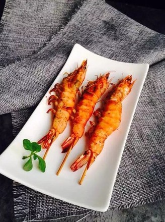 Spicy Pepper Grilled Prawns