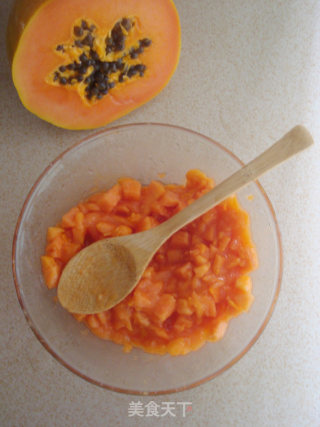 [cantonese Cuisine] Papaya Hitting Milk recipe