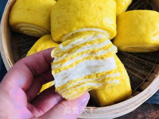 Two-color Pumpkin Buns recipe