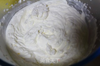 Hand Painted Cream Cake Roll recipe