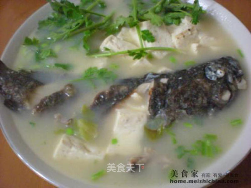 Blackhead Fish Stewed Tofu