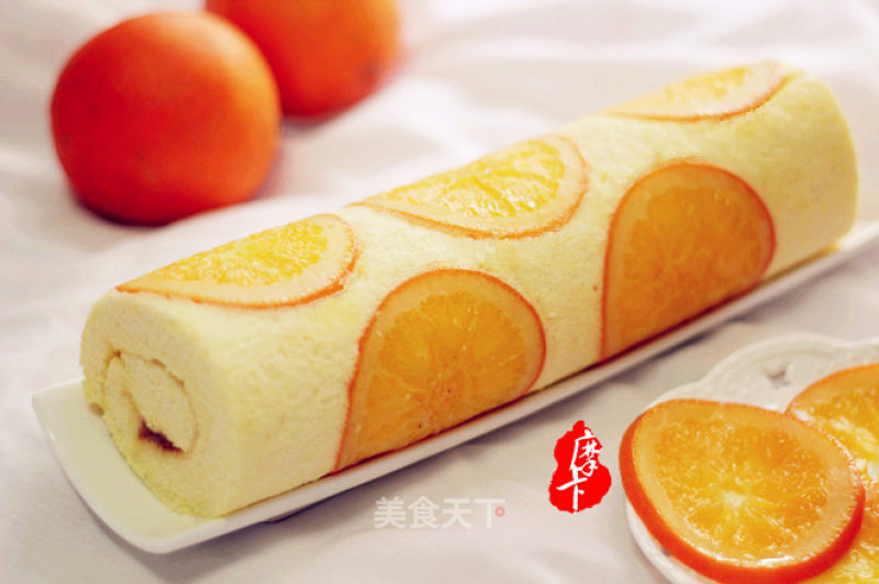 【orange Cake Roll】 recipe