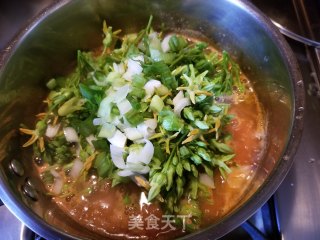 Tomato Shrimp Lump Soup recipe