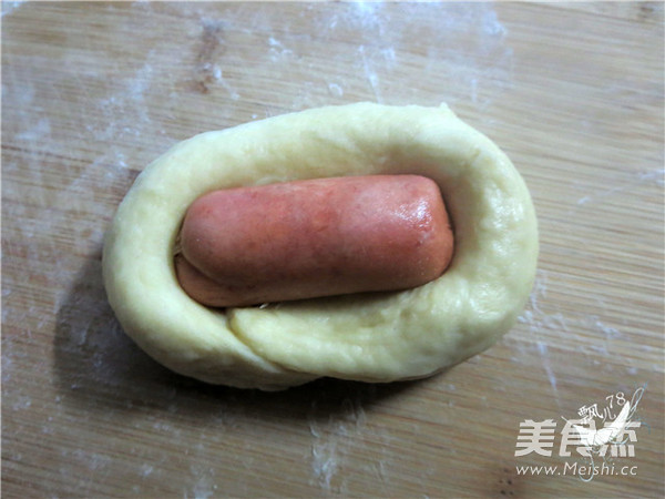 Scallion Hot Dog Bread recipe