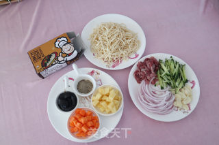 Didinika Korean Fried Noodles recipe