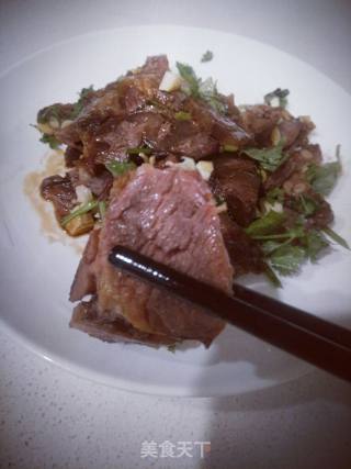 Beef with Cold Sauce recipe