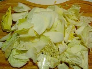 Braised Chicken with Cabbage Vermicelli recipe