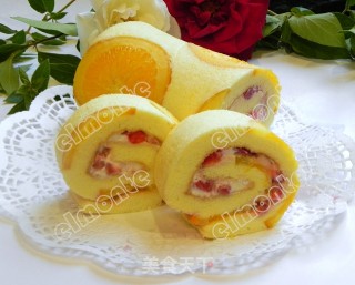 Orange Cake Roll recipe