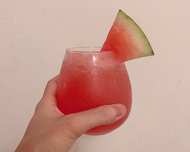 🍉small Fresh Watermelon Tonic Cocktail that is Enough to Make Countless Girls Scream🍉 recipe