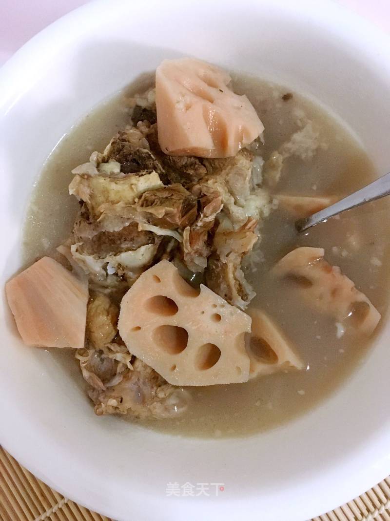 Pork Bone Lotus Root Soup recipe