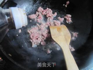 Screw-type Spaghetti with Minced Meat recipe