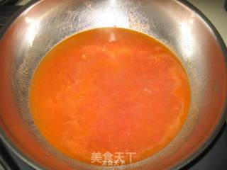 Tomato and Egg Pimple Soup recipe