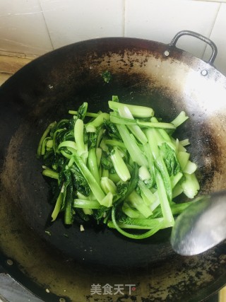 Stir-fried Mustard Greens recipe