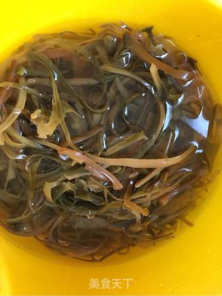 Fried Kelp with Pork recipe