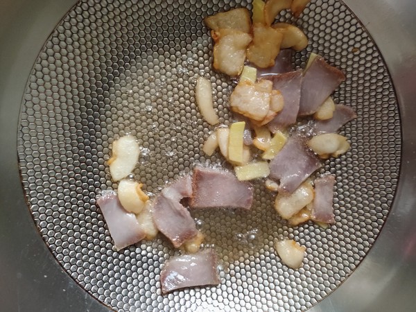 Bacon Winter Bamboo Shoots recipe