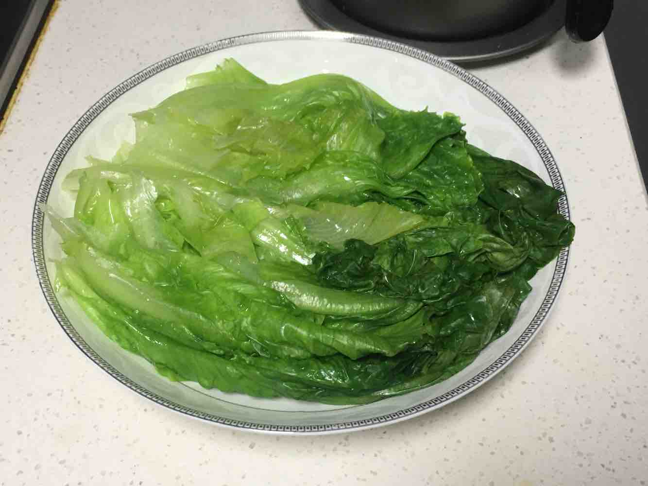 Lettuce in Oyster Sauce recipe