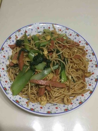 Fried Noodles Plus Size Version is Better for You recipe