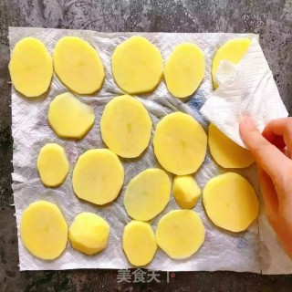 Microwave Potato Chips recipe