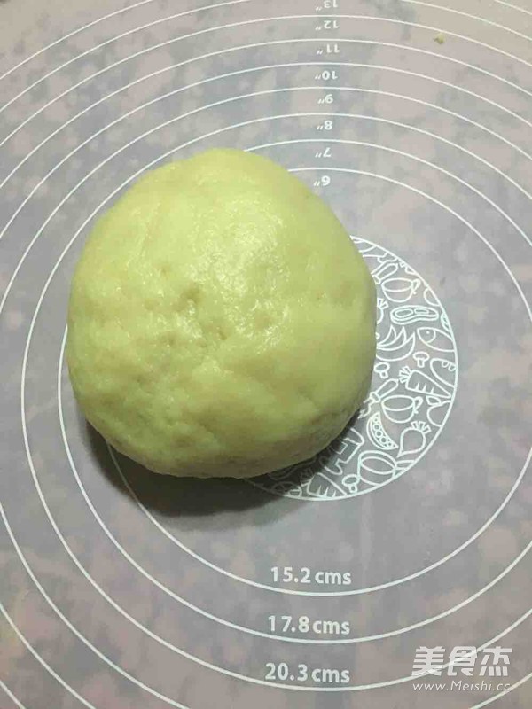 Egg Yolk Crisp, Matcha Red Bean Crisp recipe