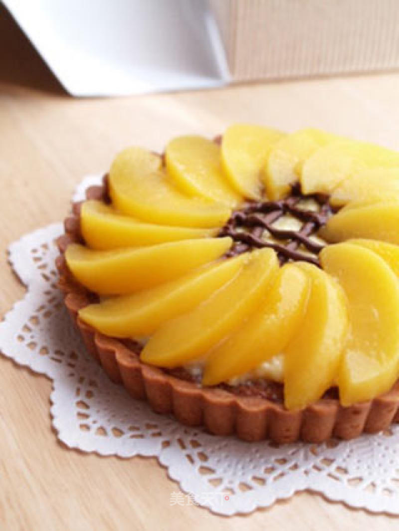 Sunflower Yellow Peach Pie recipe