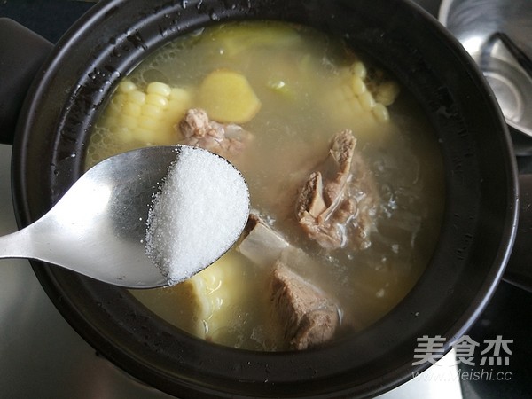 Corn Pork Ribs Soup recipe