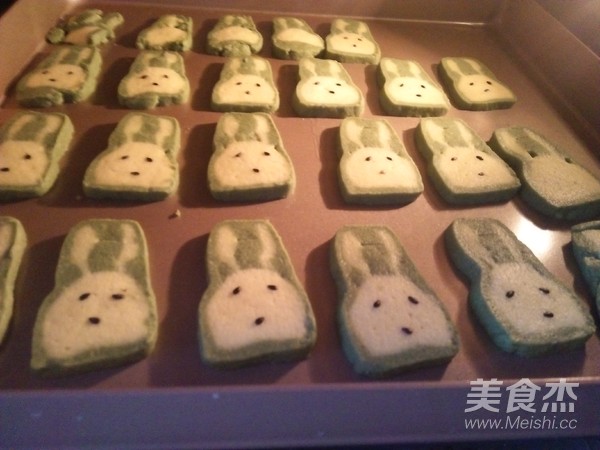 Matcha Bunny Cookies recipe