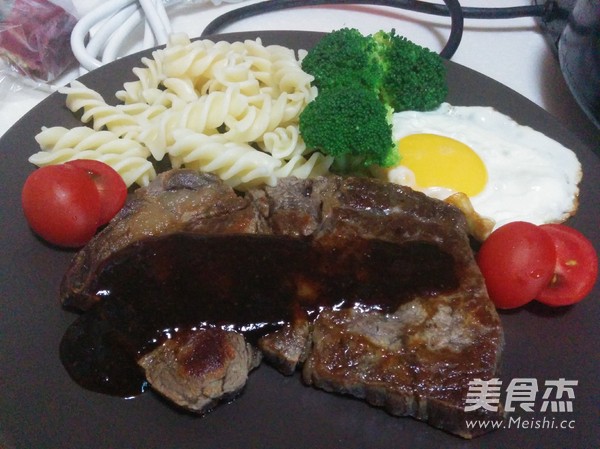 Steak Set Meal recipe