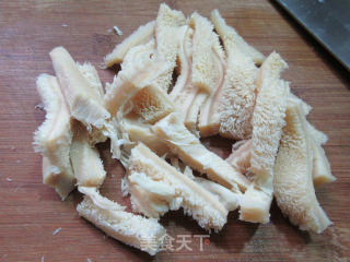 Stir-fried Radish with Tripe recipe