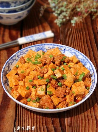 Tofu with Soy Sauce and Minced Pork