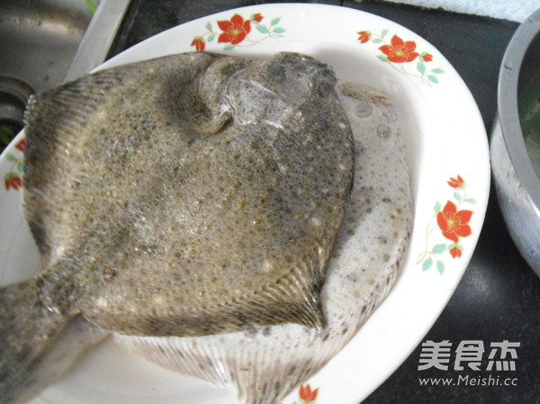 Braised Turbot with Scallions recipe