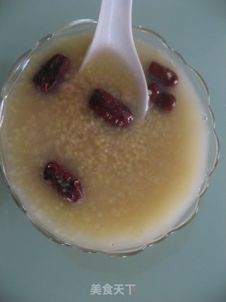 Red Date Millet Oatmeal recipe