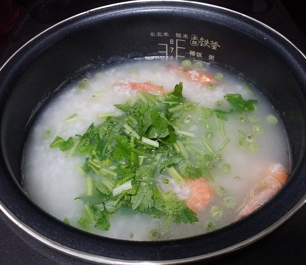 Vegetable Seafood Porridge recipe