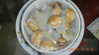 Stewed Winter Melon with Clams recipe