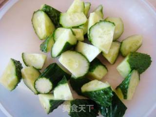 Home Cooking-vegetable Fried Cucumber recipe