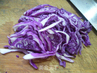 Hot and Sour Purple Cabbage recipe
